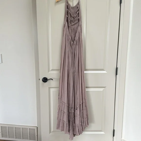 Free People Taupe Maxi Dress - Picture 6 of 12